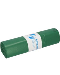 Afvalzakken PREMIUM LDPE 57,55x100 cm type 60 groen (70ltr)