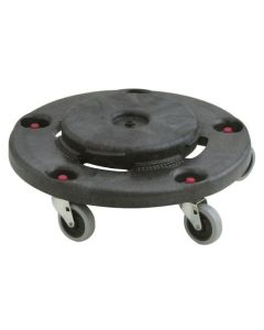 Verrijdbaar onderstel Rubbermaid met 5 zwenkwielen zwart VB 002640