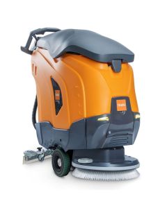 Schrobzuigmachine TASKI ULTIMAXX 1900 Single Disc Performance met accu's, meeneemschijf, borstel en 2 groene Twisterpads