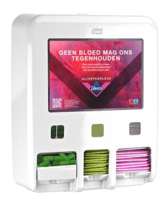Menstruatieproducten dispenser Tork wit