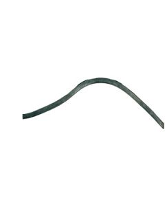 Rubber Unger 55 cm zwart SOFT