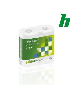 Toiletpapier Satino Comfort recycled 2-lgs 400 vel wit MT1