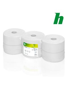 Toiletpapier Satino Comfort Jumbo recycled 2-lgs 380 mtr helder wit JT2
