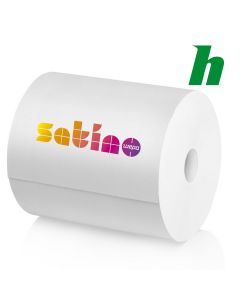 Poetsrol Satino Comfort recycled 2-lgs 350 mtr helder wit CR1