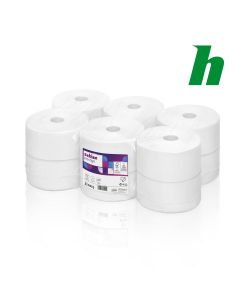 Toiletpapier Satino Prestige Mini Jumbo cellulose 2-lgs 480 vel JT1