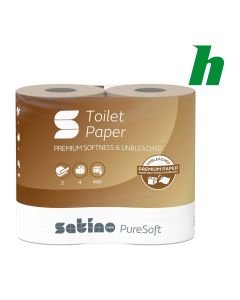 Toiletpapier Satino PureSoft 400 vel 2-lgs MT1