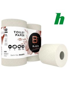 Toiletpapier BlackSatino GreenGrow compactrol 2-laags 400 vel CT10