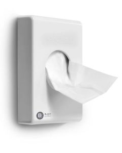 Hygienezakjesdispenser BlackSatino wit HB10