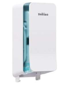 Toiletpapierdispenser Satino Hyginity Systeem dubbel wit JT3