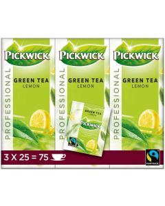 Thee PICKWICK Professional Groene Thee Lemon Fairtrade