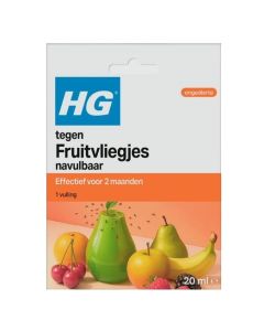 Fruitvliegjesval HGX navulbaar incl. 1 vulling
