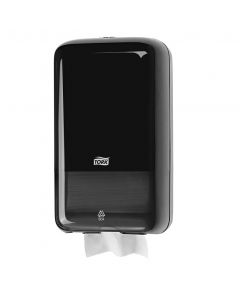 Toiletpapierdispenser Tork Folded Elevation Line T3 zwart