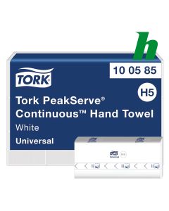Handdoekpapier Tork PeakServe Continu Universal 1-lgs wit H5