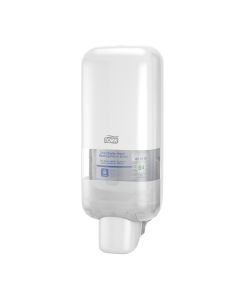 Zeepdispenser Tork Foam 1 liter tbv zeep en handdesinfectie S4 wit