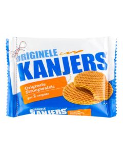 Kanjers stroopwafels 15 x 2 pack 80 gr