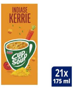 Unox Cup-a-Soup Indiase Kerrie 21 x 175 ml