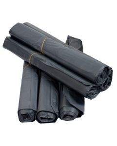 Afvalzak HDPE 61 x 80 cm T23 grijs