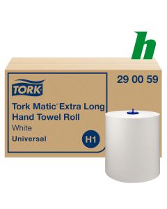 Handdoekrol Tork Matic Extra Long 280 m x 21 cm 1-laags wit H1