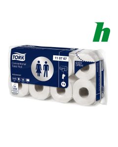 Toiletpapier Tork Conventional Roll 250 vel 2-laags wit T4