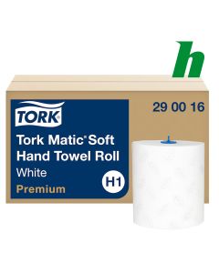 Handdoekrol Tork Matic Soft 100 meter x 19 cm 2-laags wit H1