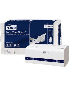 Handdoekpapier Tork PeakServe continue 1-laags wit H5 Advanced