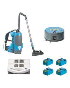 Stofzuigerdeal 1 I-team (co-botic 1900 Drop & Go, i-charge 5, 4x i-power 10.5, 1x GRATIS i-move 2.5B