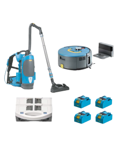 Stofzuigerdeal 2 I-team (co-botic 1900 PRO, i-charge 5, 4x i-power 10.5, 1x GRATIS i-move 2.5B