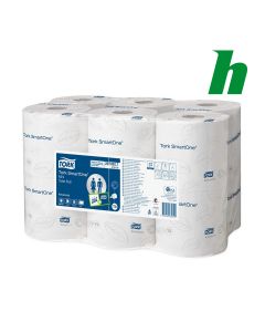 Toiletpapier Tork Mini Toilet Roll SmartOne 2-lgs 620 vel