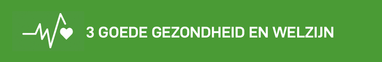 SDG 3 GOEDE GEZONDHEID EN WELZIJN